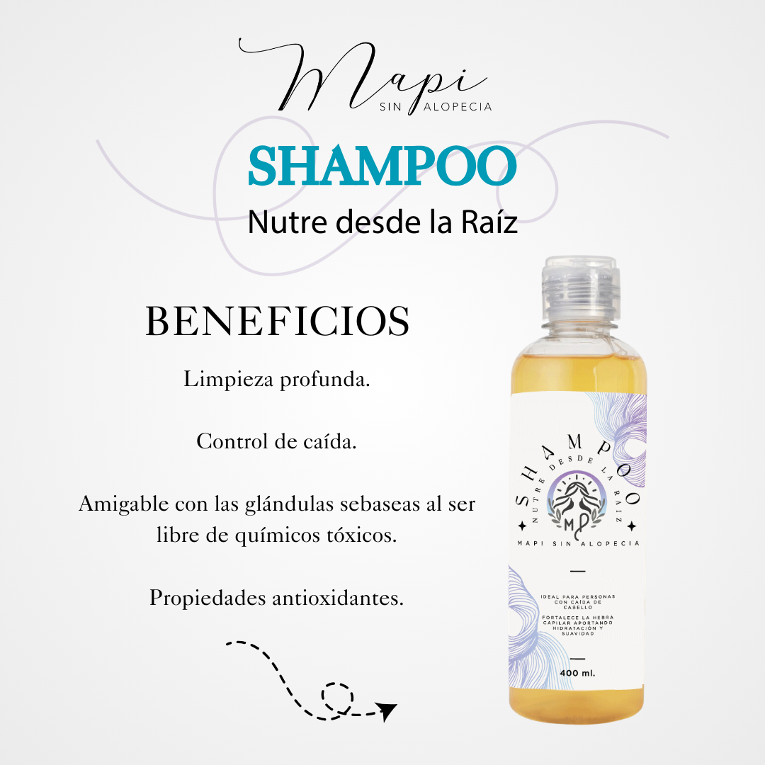 Shampoo Pro Cabello MapisinAlopecia ® 400 mL
