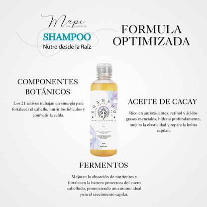 Shampoo Pro Cabello MapisinAlopecia ® 400 mL