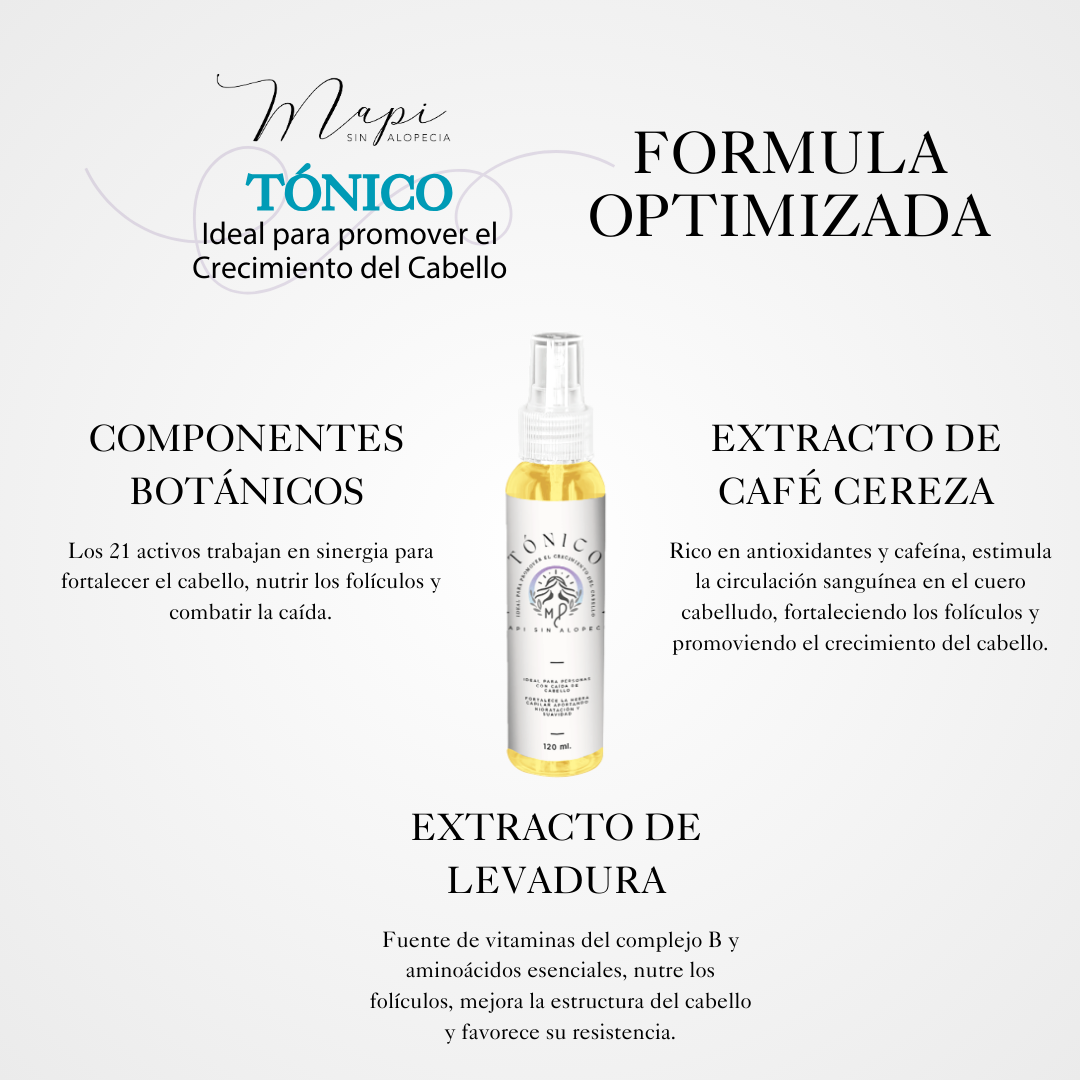Tónico Capilar MapisinAlopecia® 120mL