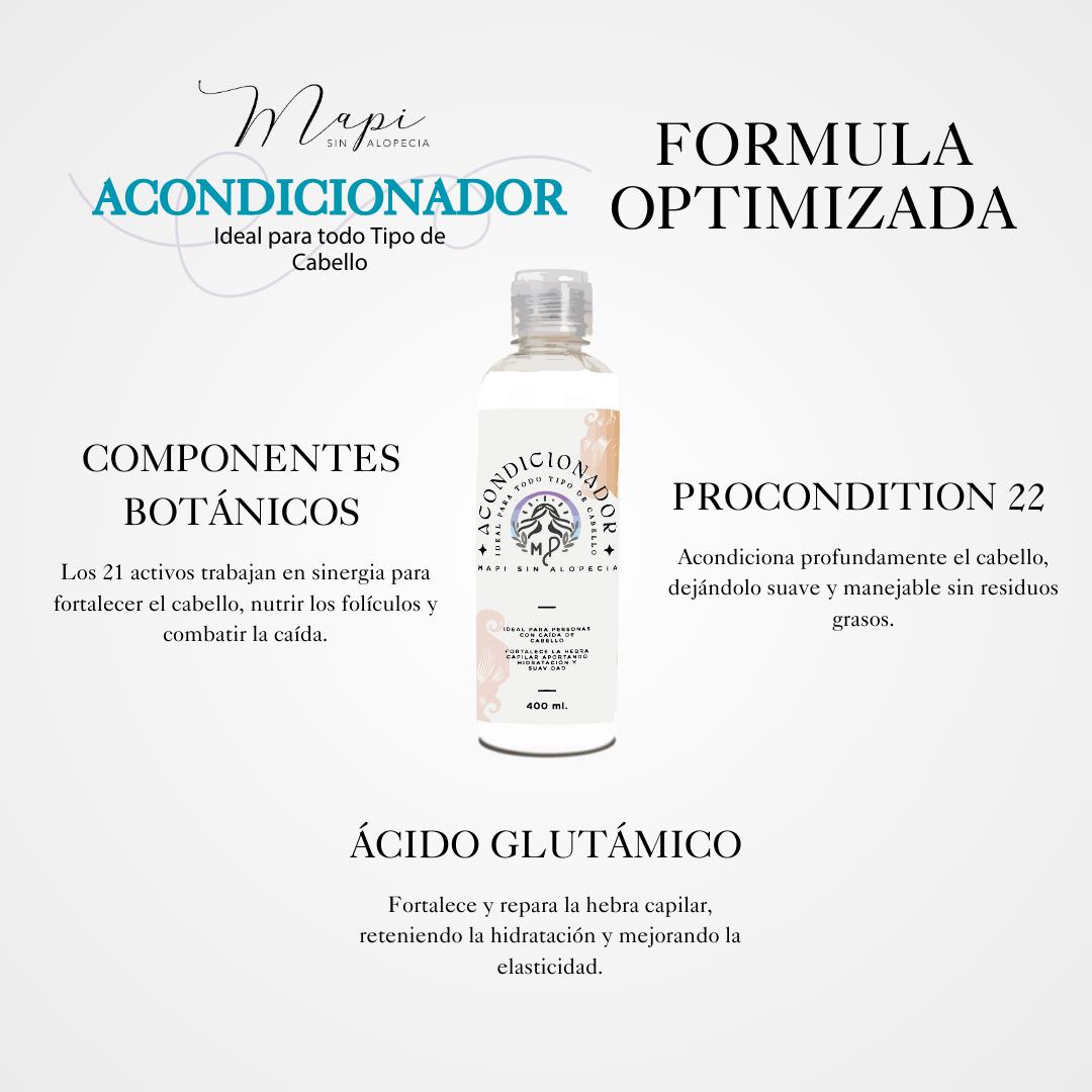 Acondicionador Pro Cabello MapisinAlopecia® 400mL