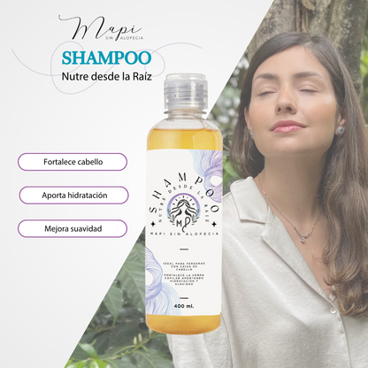 Shampoo Pro Cabello MapisinAlopecia ® 400 mL